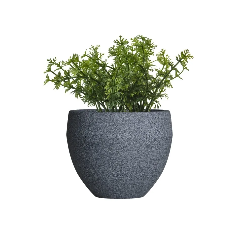 картинка Кашпо CONCRETIKA ГИРА БАЗАЛЬТ