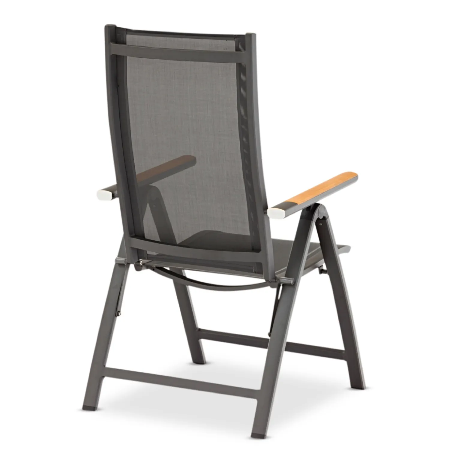 картинка Кресло обеденное антрацит, алюминий/текстилен Анди