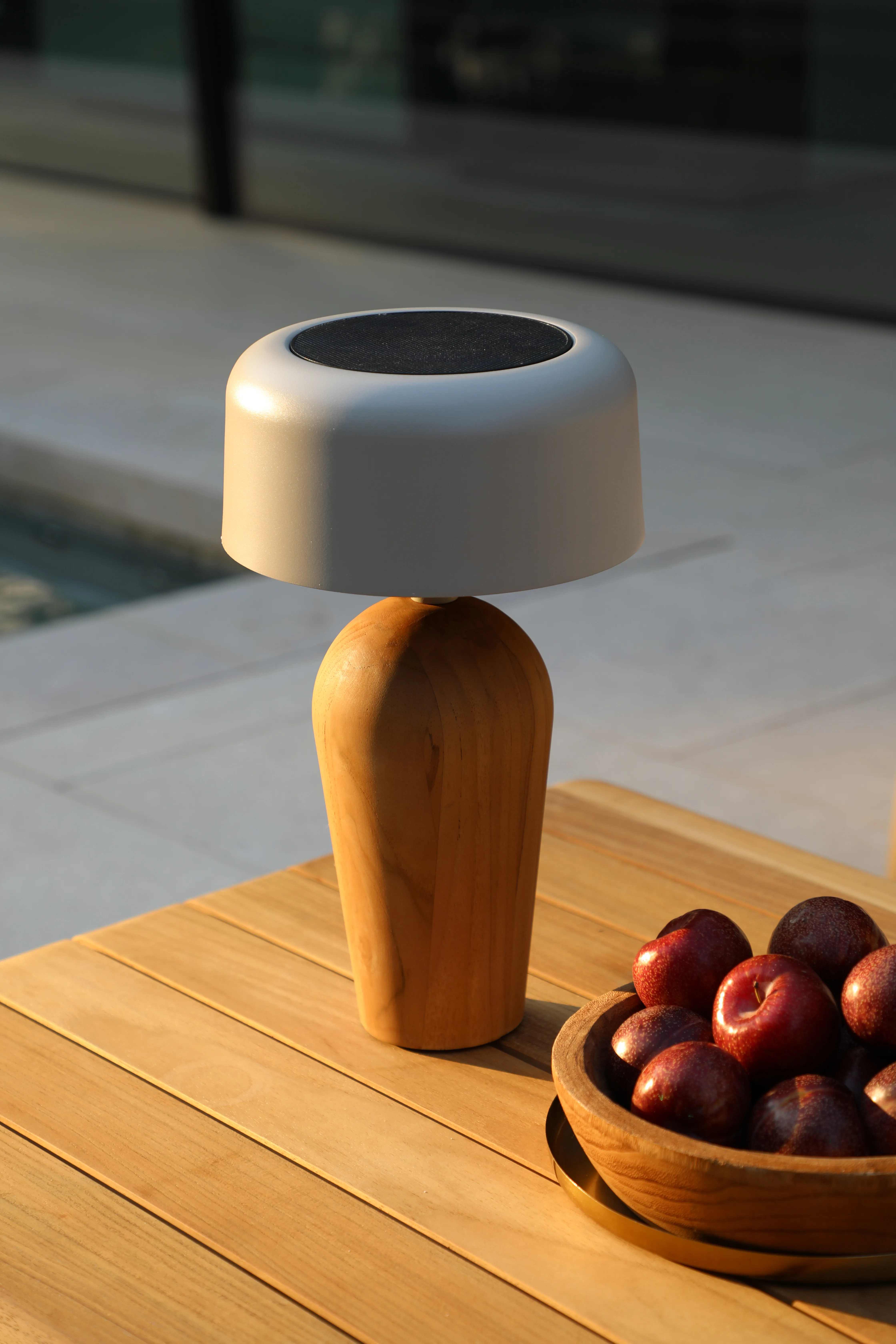 картинка Светильник коричневый, алюминий/тик Кируна №1