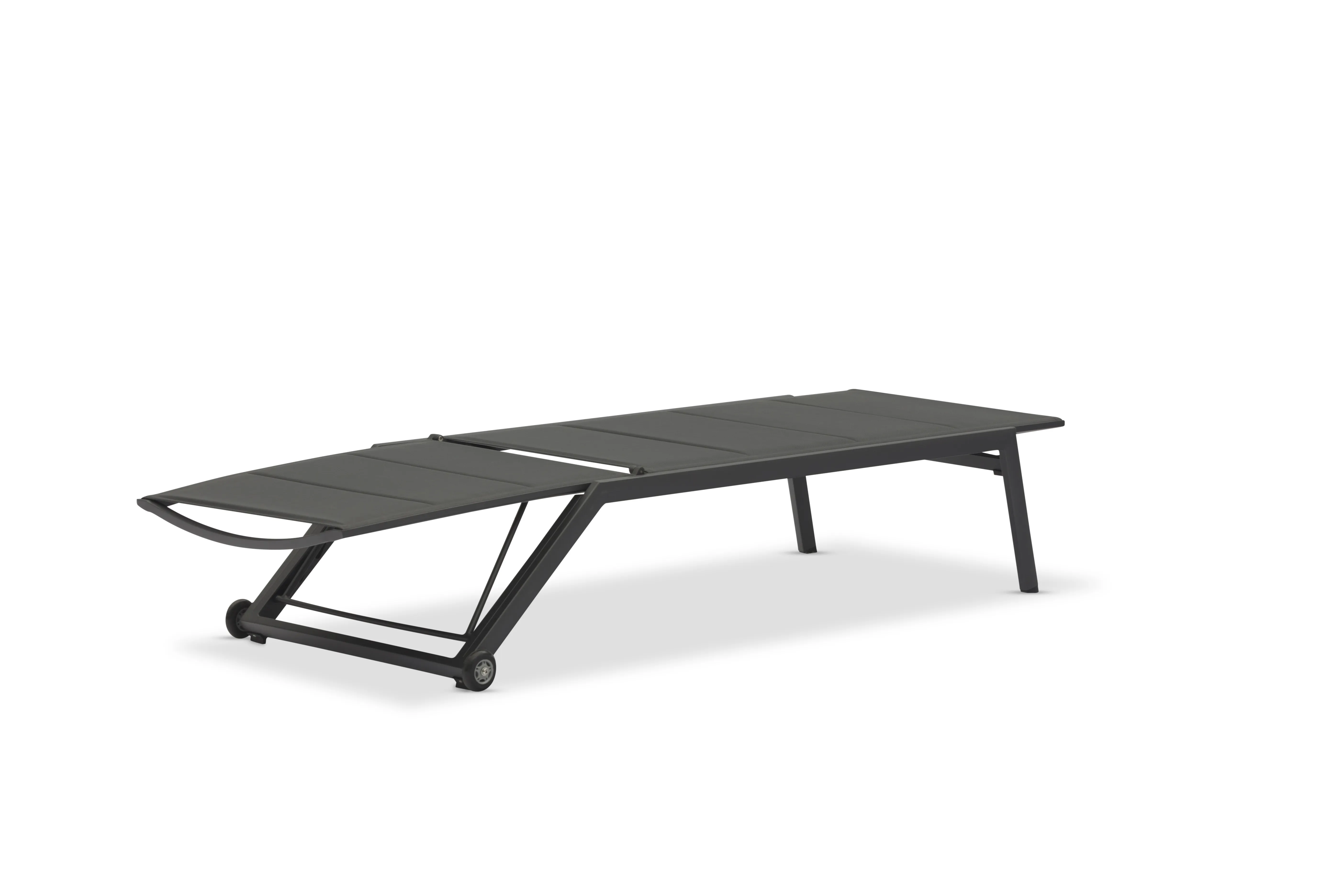 картинка Лежак антрацит, алюминий/текстилен Висбю