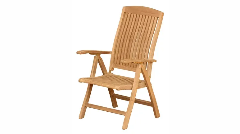 картинка Кресло обеденное натуральный, тик Лерум