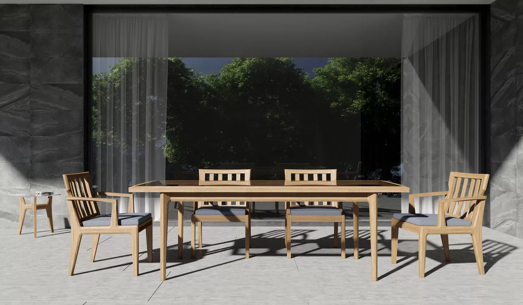 картинка Стол обеденный (C) на 8 персон ВОЯЖ