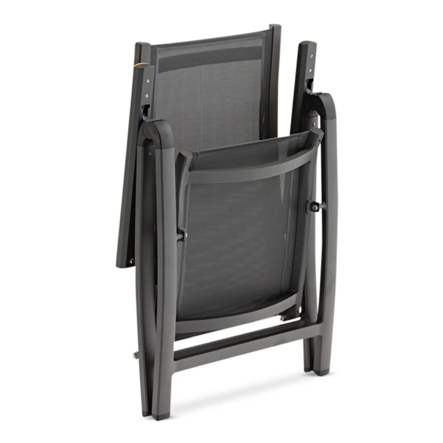 картинка Кресло обеденное антрацит, алюминий/текстилен Анди