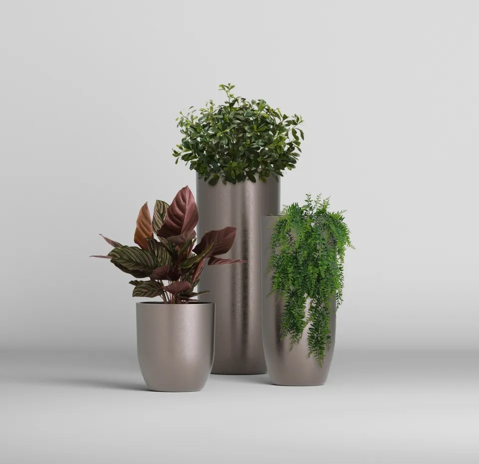 картинка Кашпо CONCRETIKA ЙАР ШАМПАНЬ
