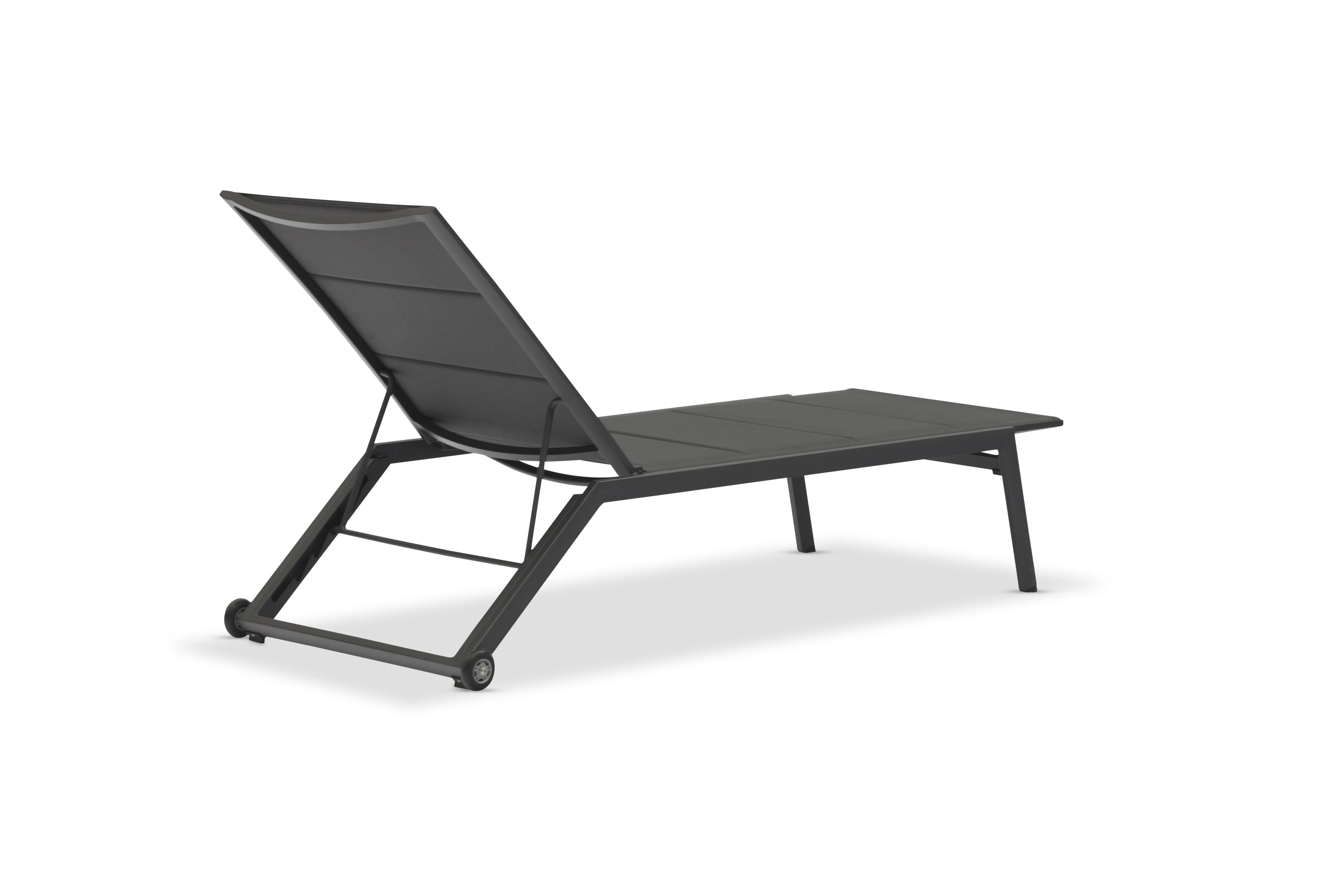 картинка Лежак антрацит, алюминий/текстилен Висбю