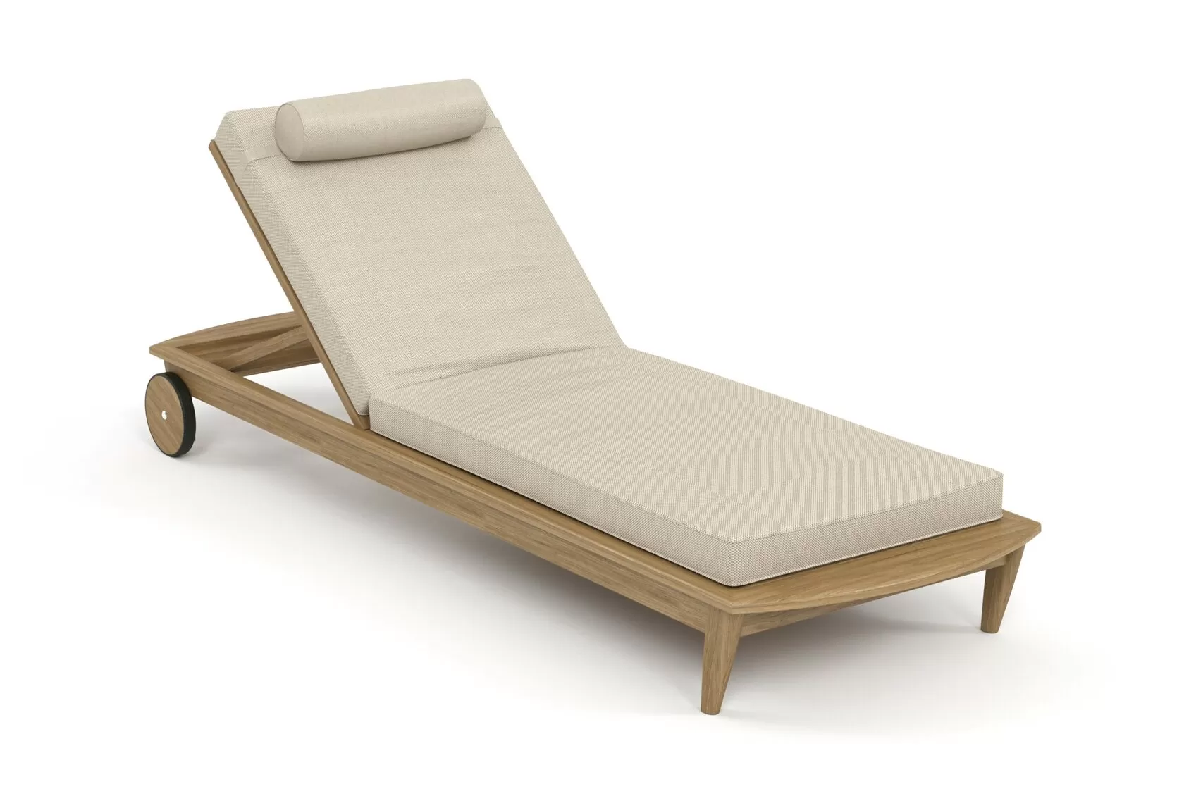 картинка Шезлонг с колесиками РИФ (В)