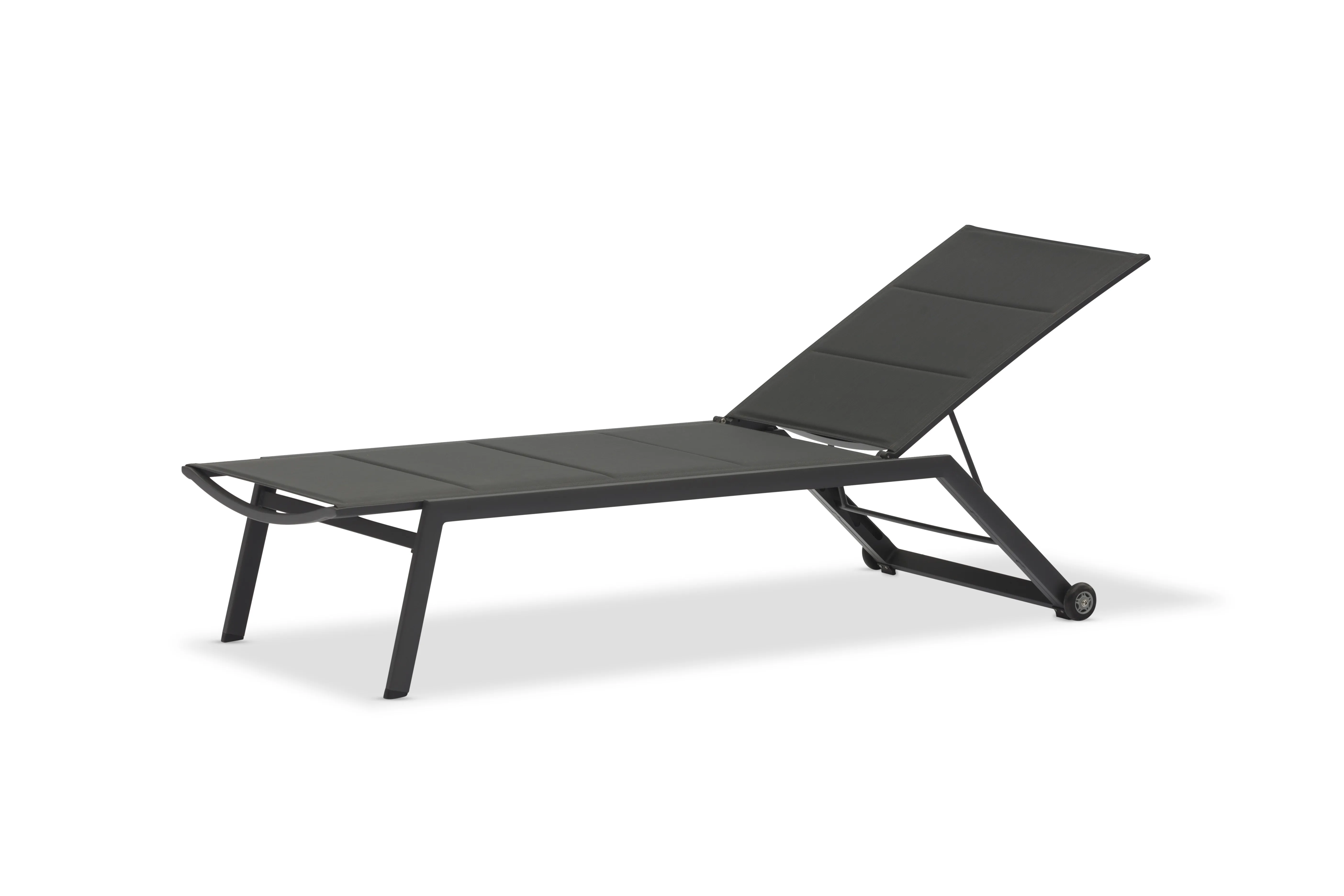 картинка Лежак антрацит, алюминий/текстилен Висбю