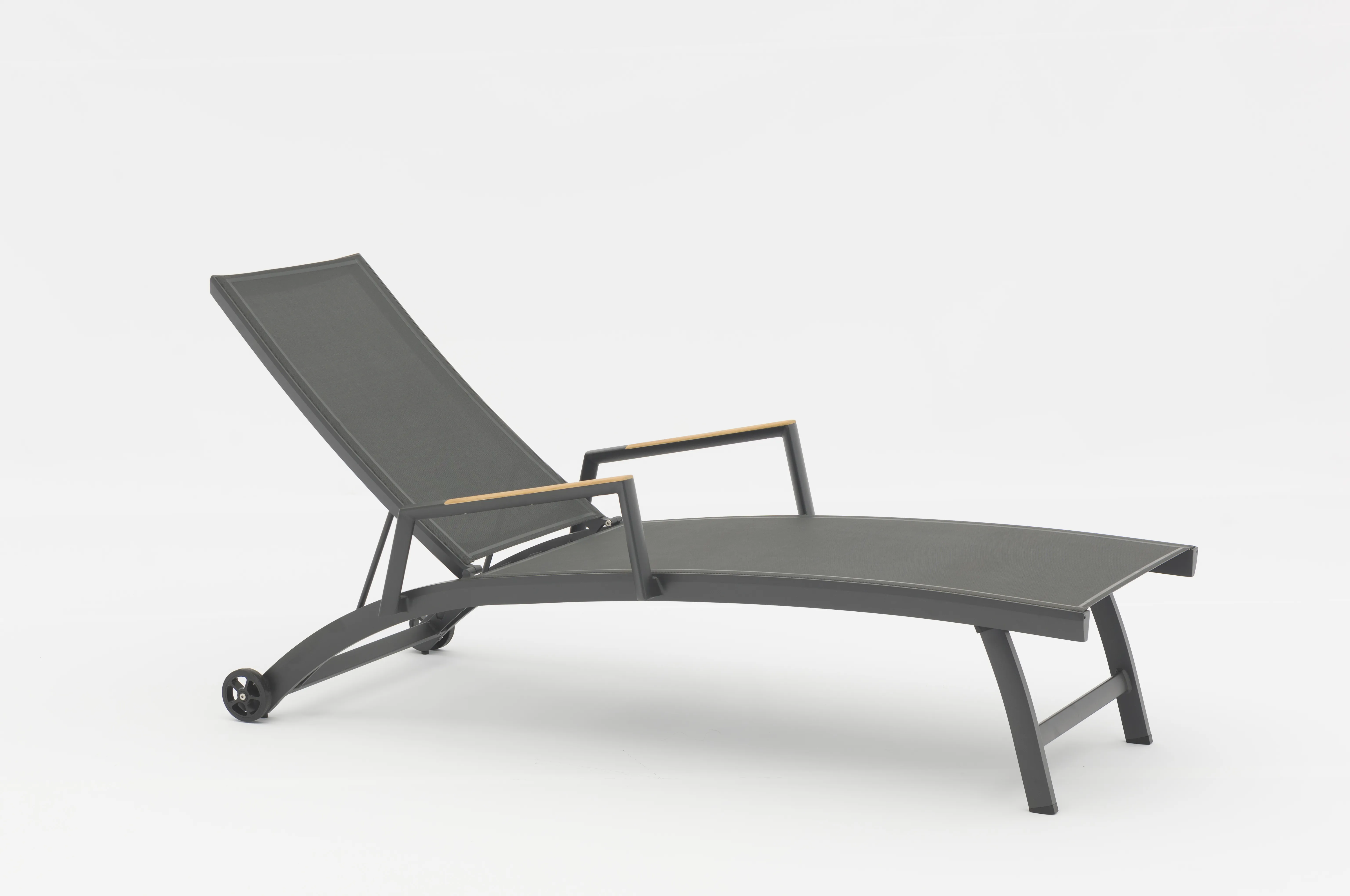 картинка Лежак антрацит, алюминий Анди