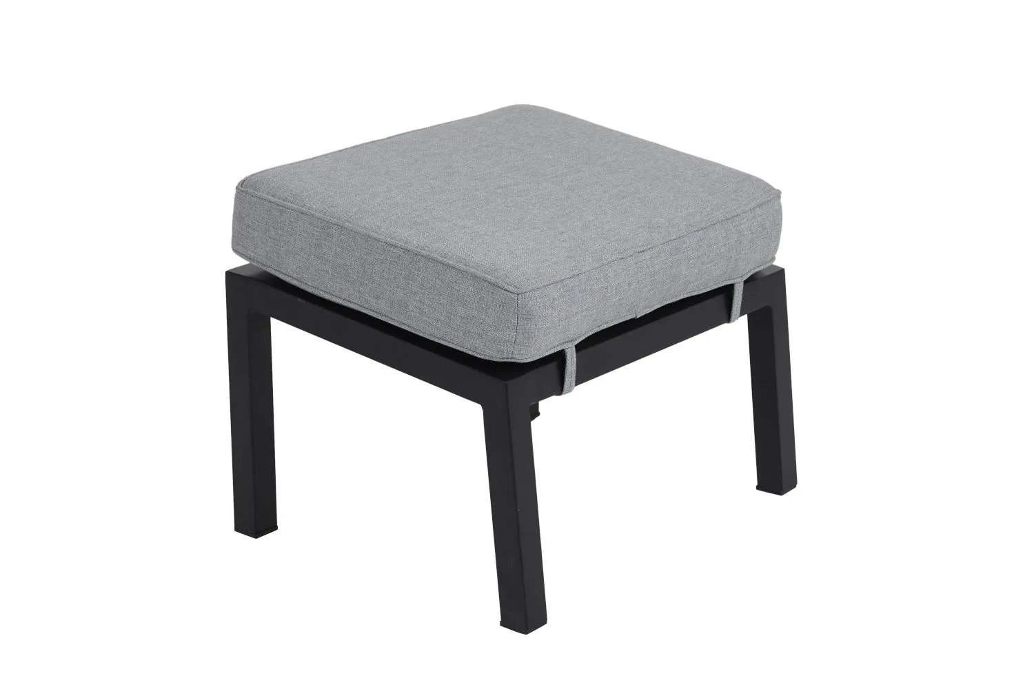 картинка Табурет черный/серый, алюминий Бэлфорт