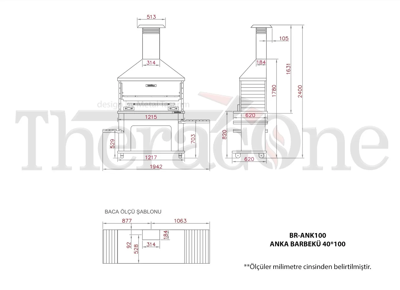 картинка Барбекю (камин, печь, мангал, гриль) АНКА ТЕРАГОН (подарок - набор шампуров)