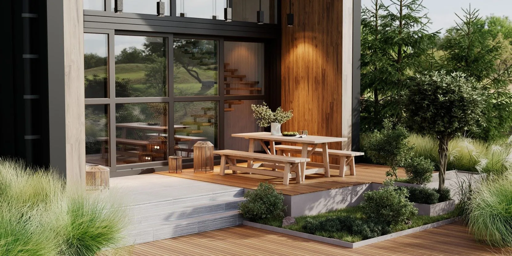 картинка Лавка садовая ТЕРРА 1500