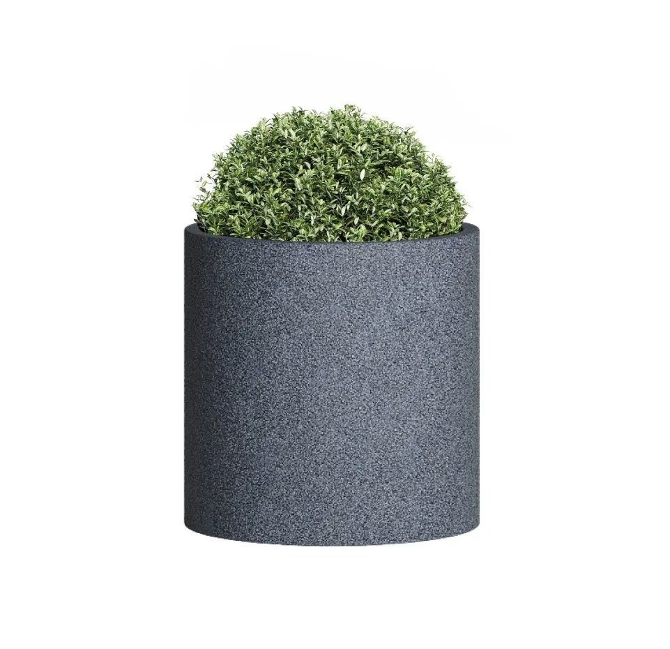 картинка Кашпо CONCRETIKA ТЮБ Мини БАЗАЛЬТ