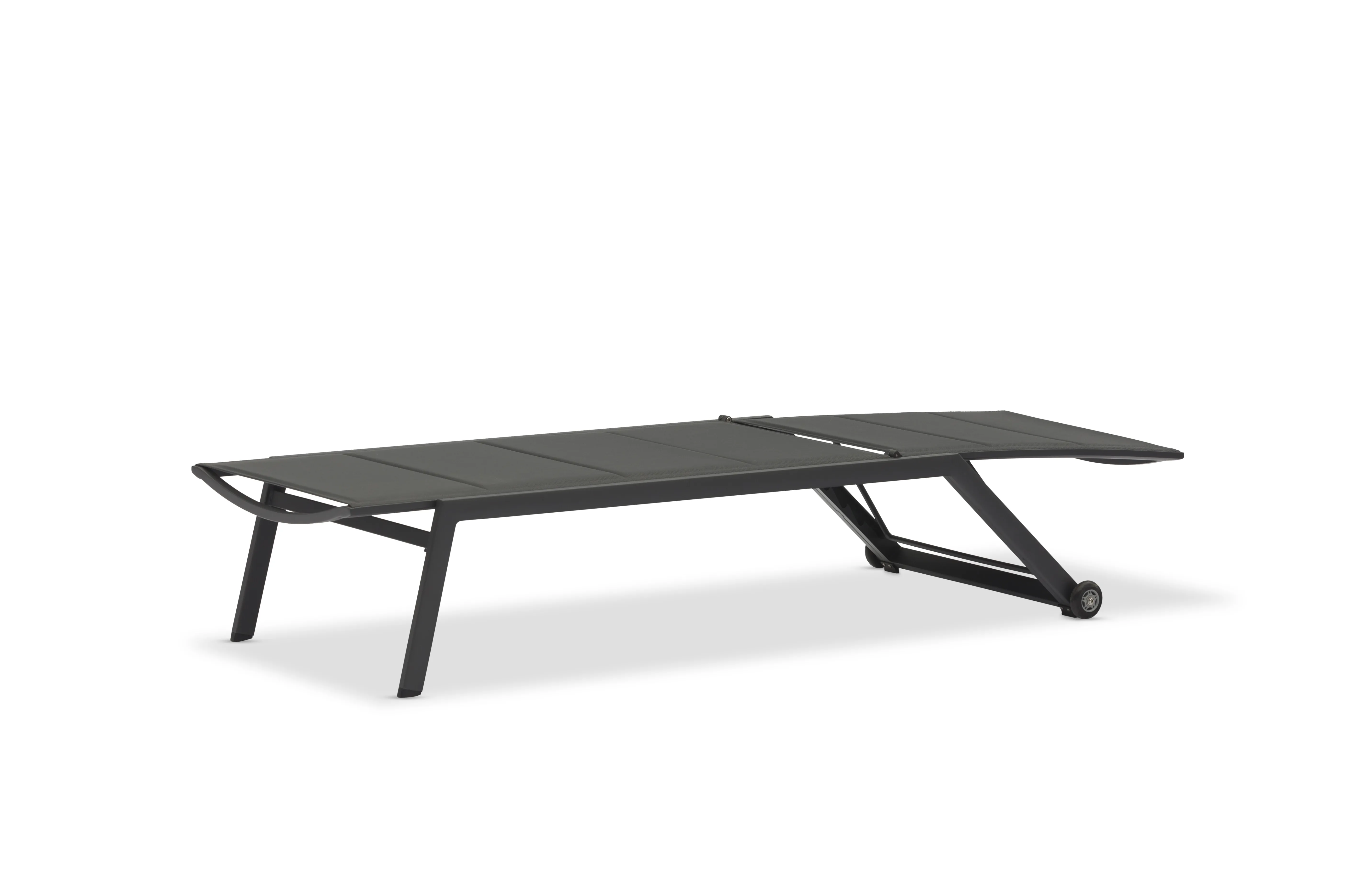 картинка Лежак антрацит, алюминий/текстилен Висбю