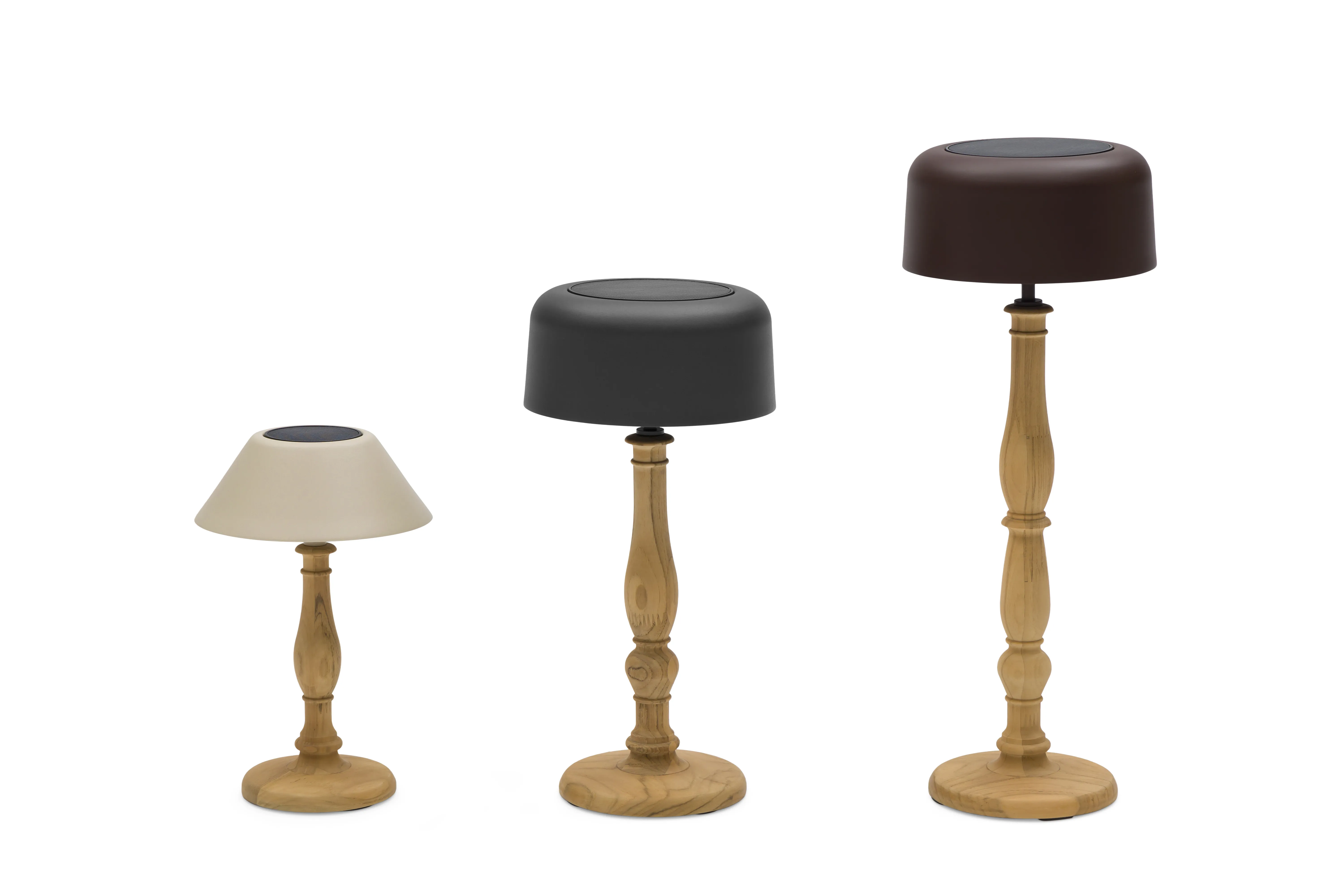 картинка Светильник коричневый, алюминий/тик Кируна №6