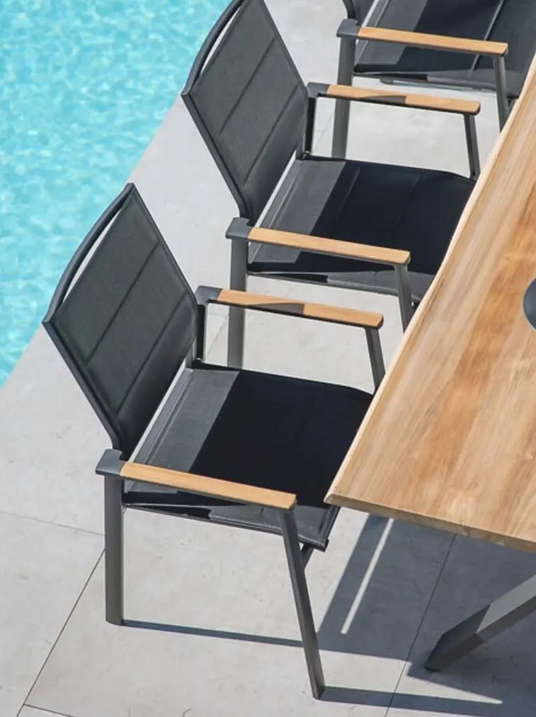 картинка Стул антрацит, алюминий/текстилен Анди №2