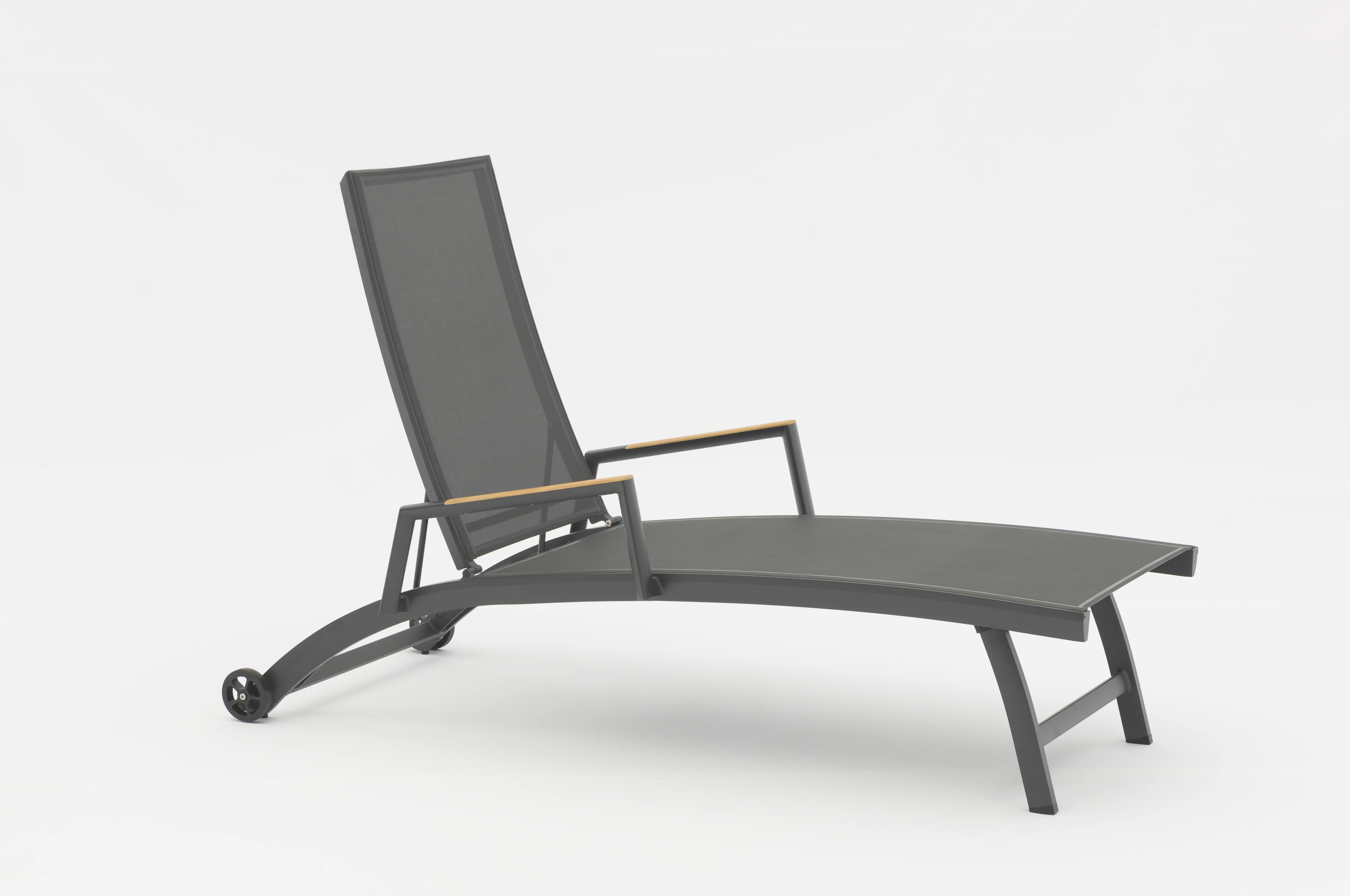 картинка Лежак антрацит, алюминий Анди
