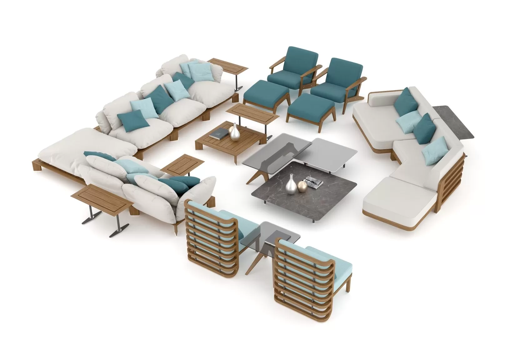 картинка Диван 3-х местный Лаунж ДЕКЕР (В)