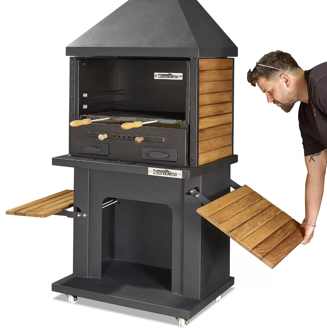 картинка Барбекю (камин, печь, мангал, гриль) АНКА ТЕРАГОН (подарок - набор шампуров)