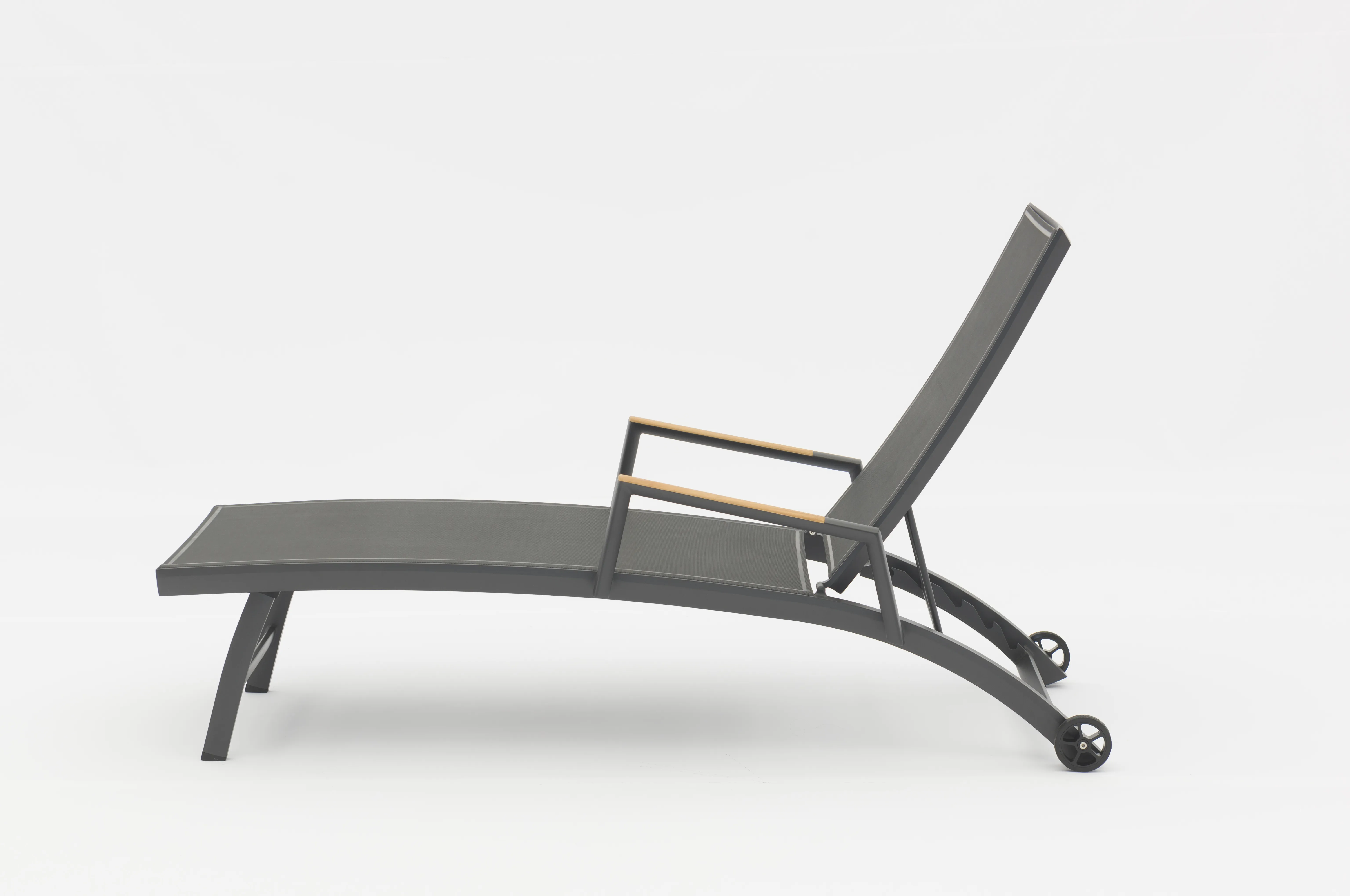 картинка Лежак антрацит, алюминий Анди