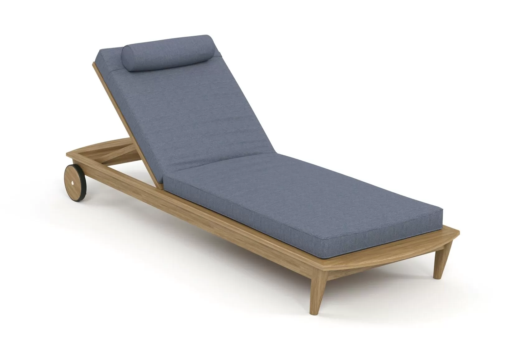 картинка Шезлонг с колесиками РИФ (В)