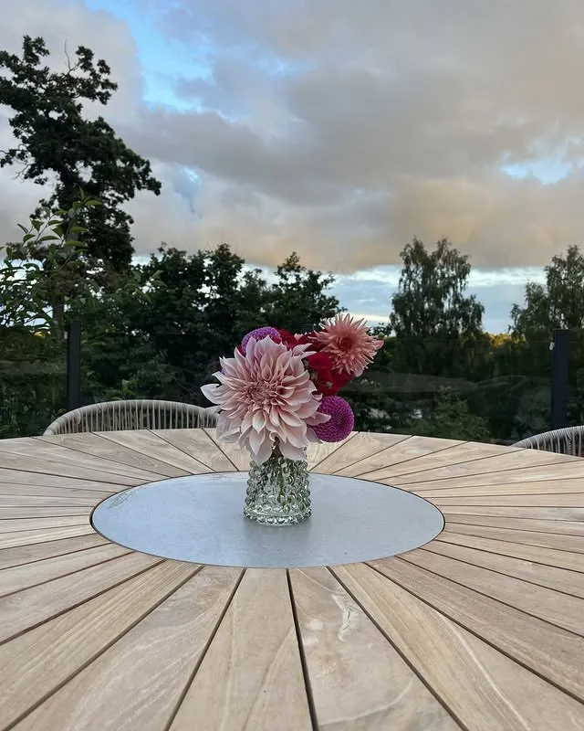 картинка Стол садовый натуральный, тик Циркус