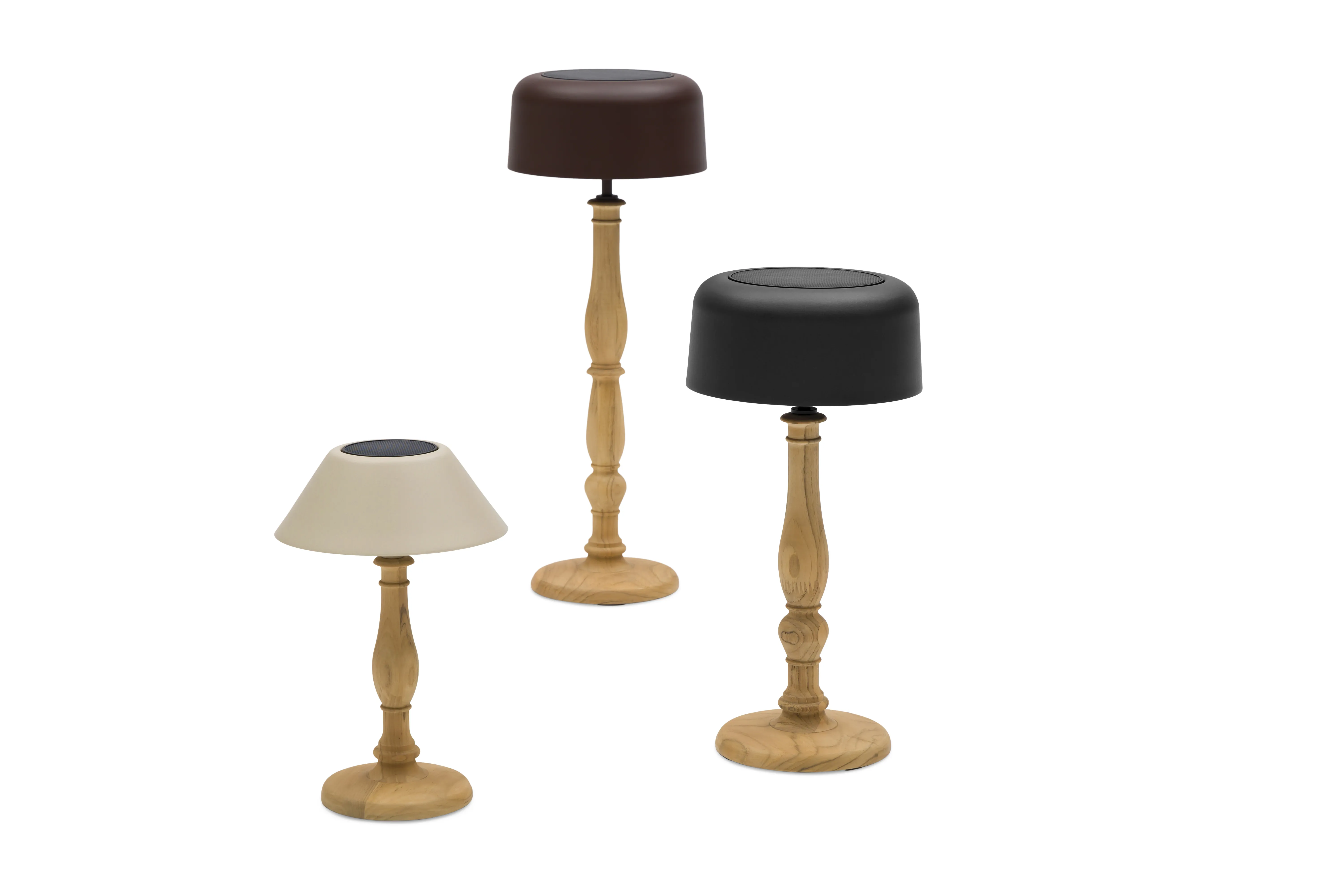 картинка Светильник коричневый, алюминий/тик Кируна №6