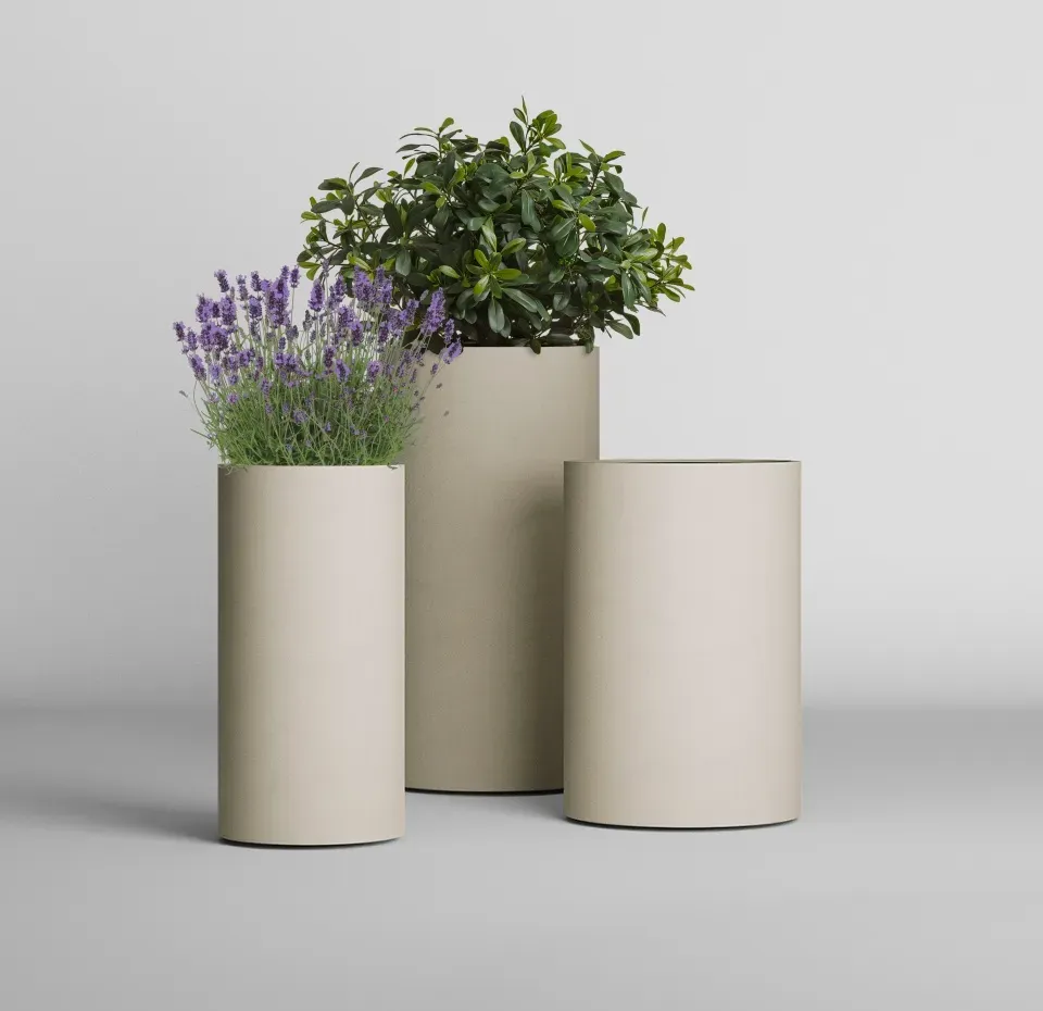 Кашпо CONCRETIKA ТЮБ Макси ДЮНА 30x60