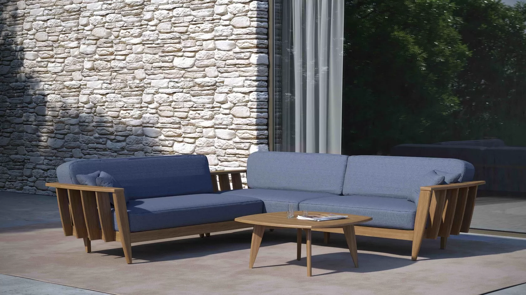 картинка Стол журнальный РИФ (А)