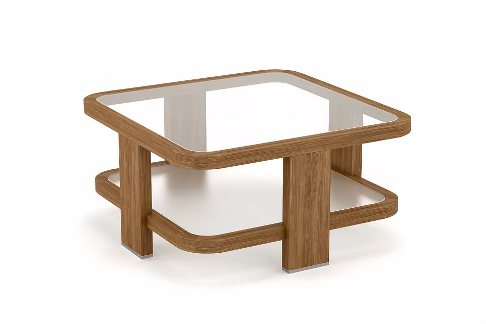 картинка Стол журнальный ЛАГУН (стекло)