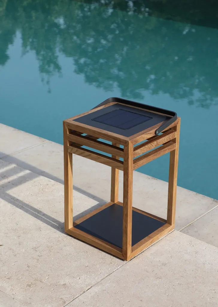 картинка Лампа антрацит/тик, тик Сола