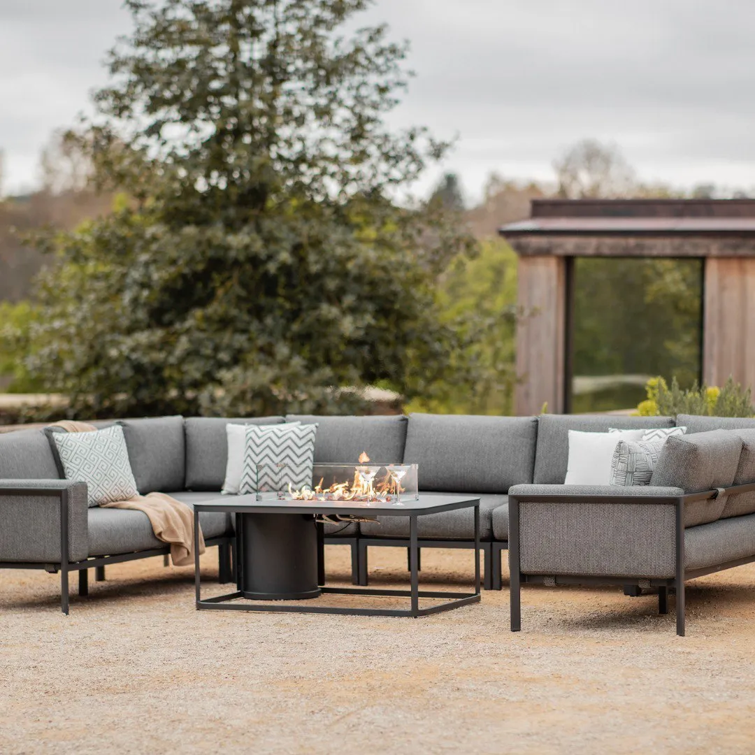 картинка Стол каминный антрацит, алюминий Оребро №3