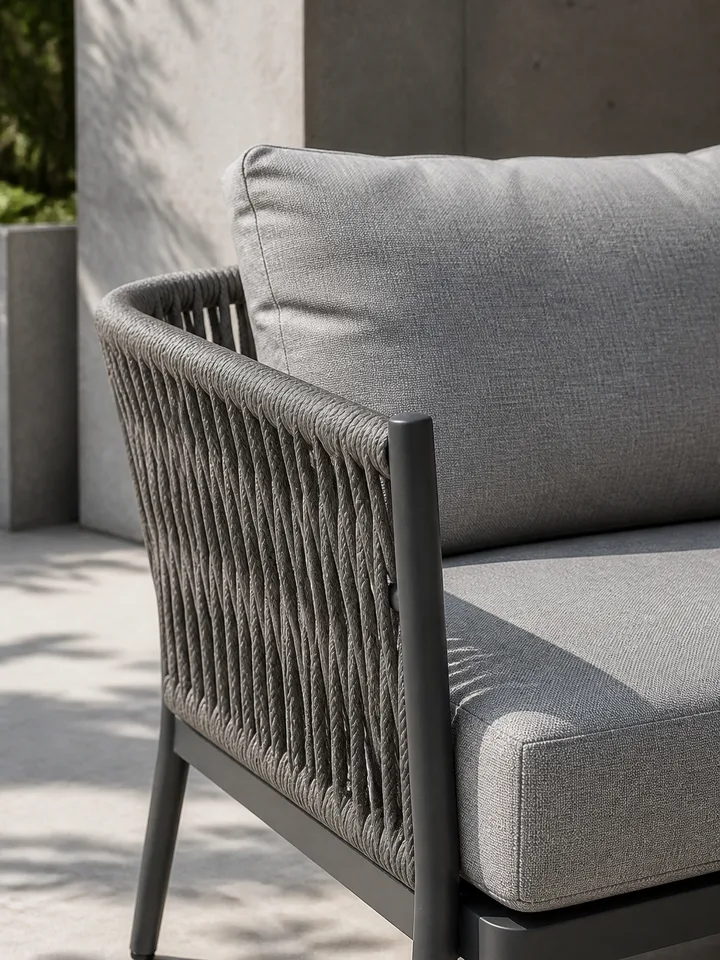 Outdoor armchair
