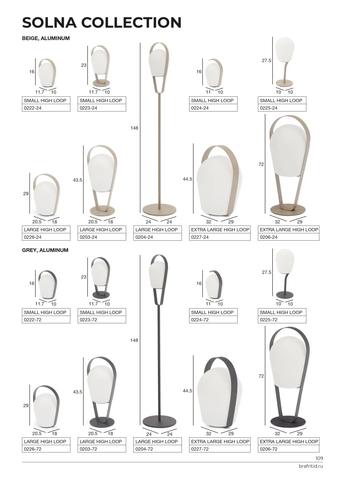 картинка Лампа антрацит, алюминий/полимер Сольна №5