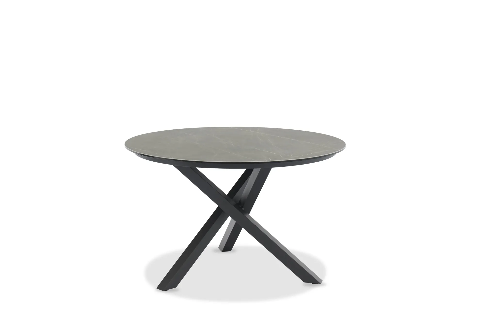 картинка Комплект обеденной мебели антрацит/натуральный, алюминий/тик Тимро №1