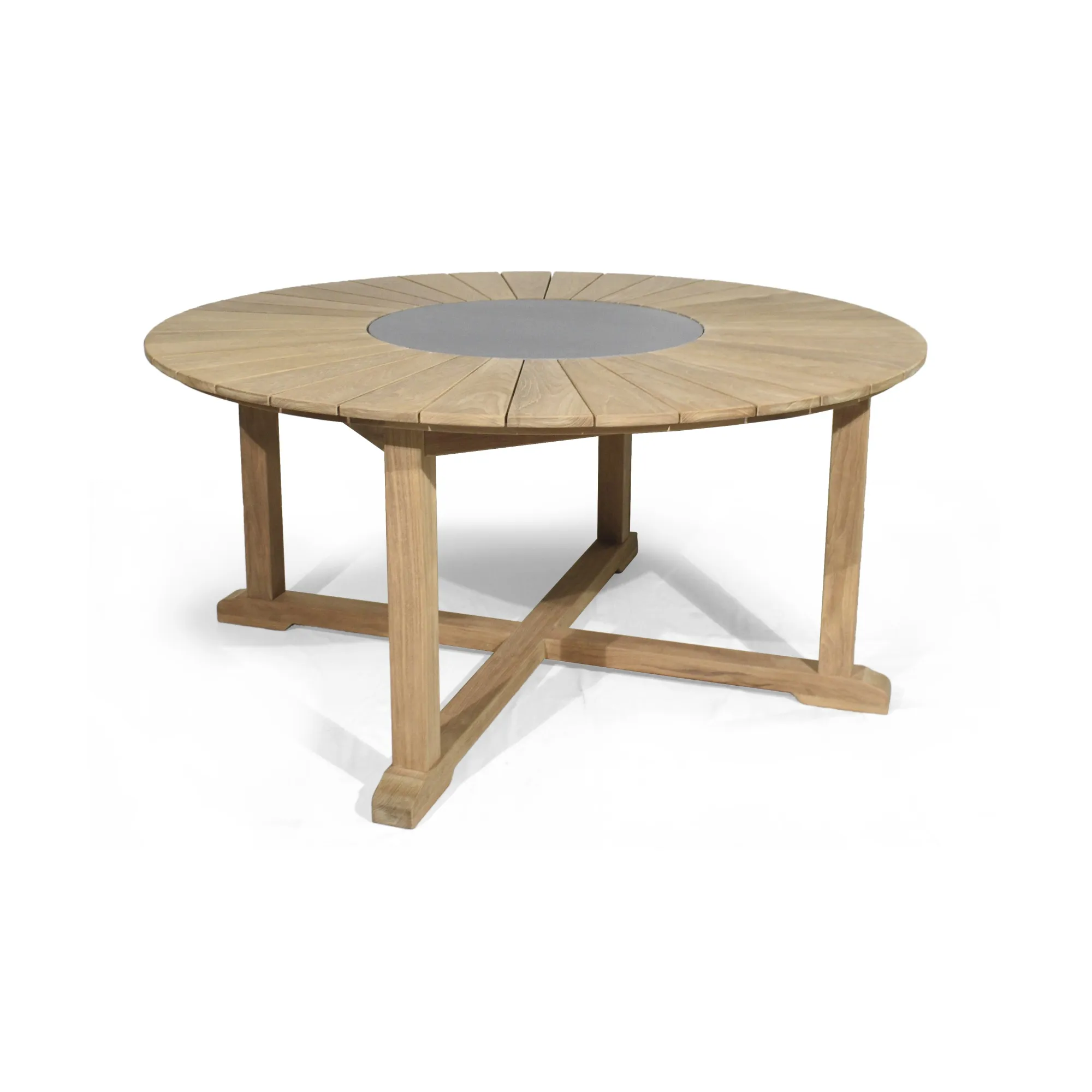 картинка Стол садовый натуральный, тик Циркус