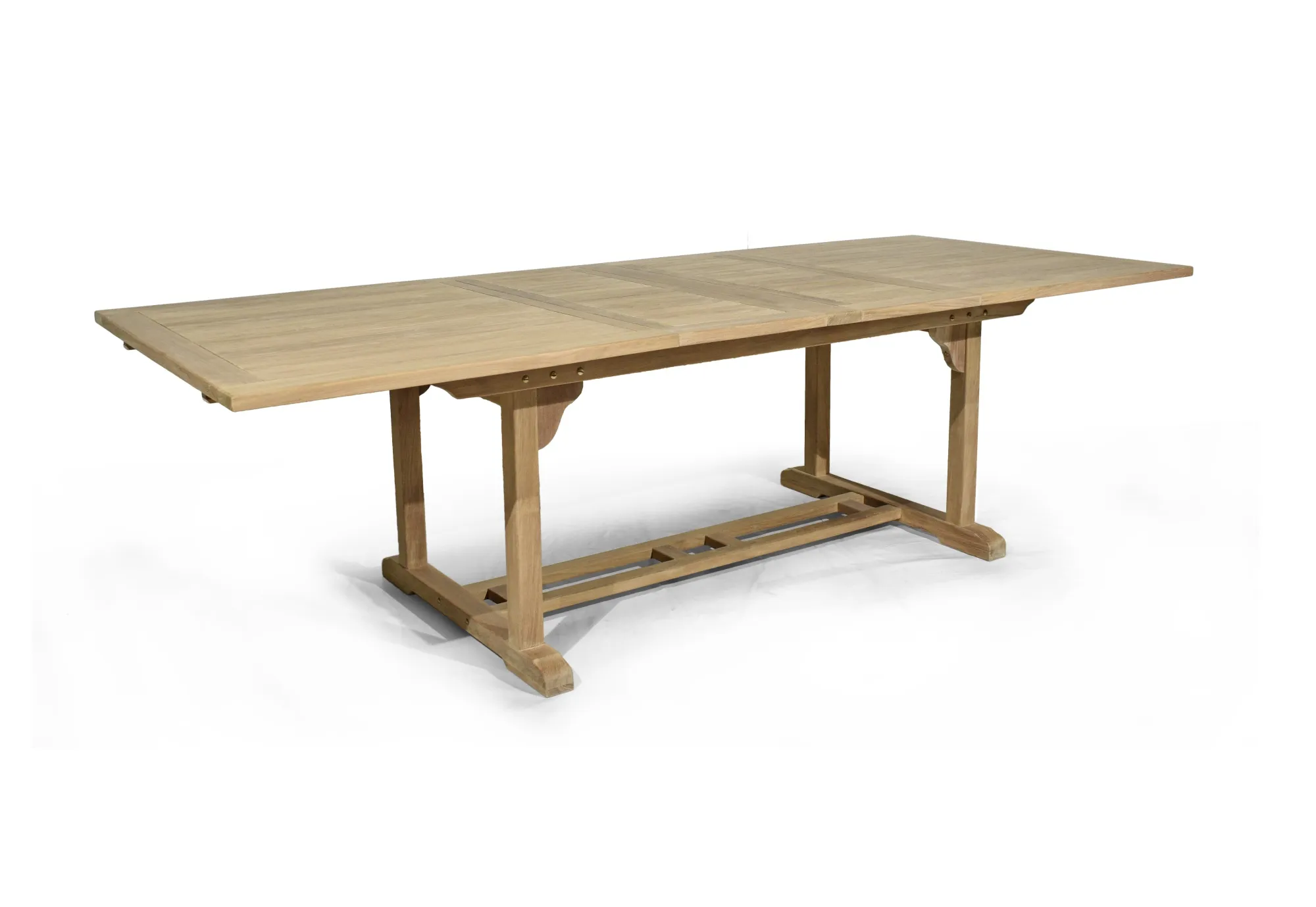 картинка Стол обеденный натуральный, тик Неаполь №1