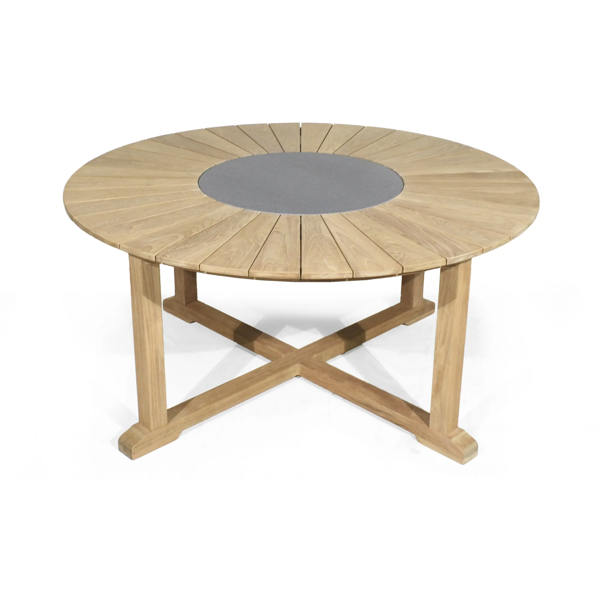 картинка Стол садовый натуральный, тик Циркус