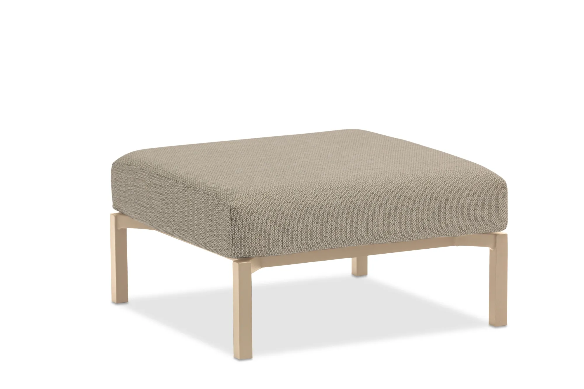 картинка Кресло бежевый/коричневый, алюминий Стокгольм №1