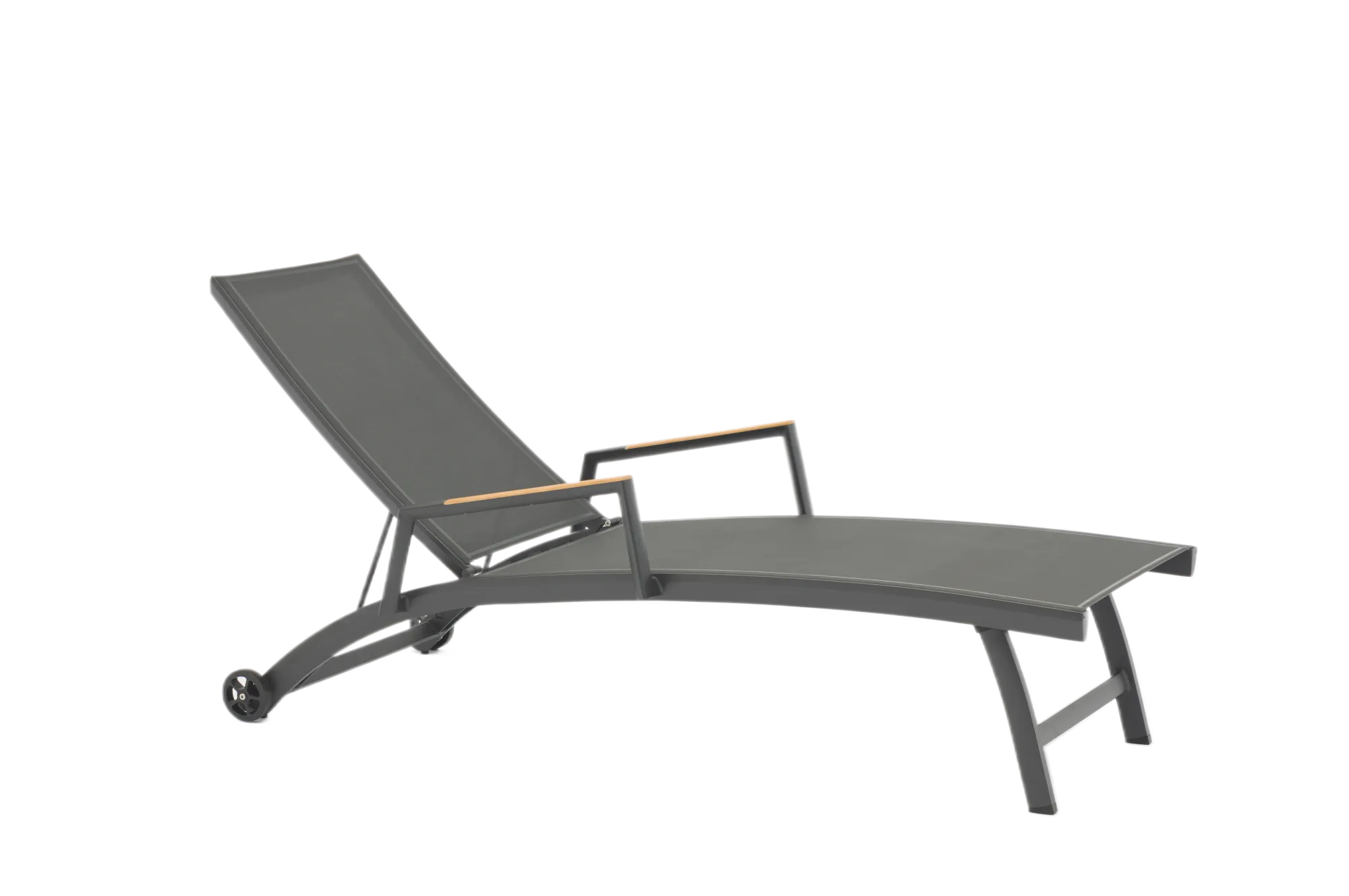 картинка Лежак антрацит, алюминий Анди