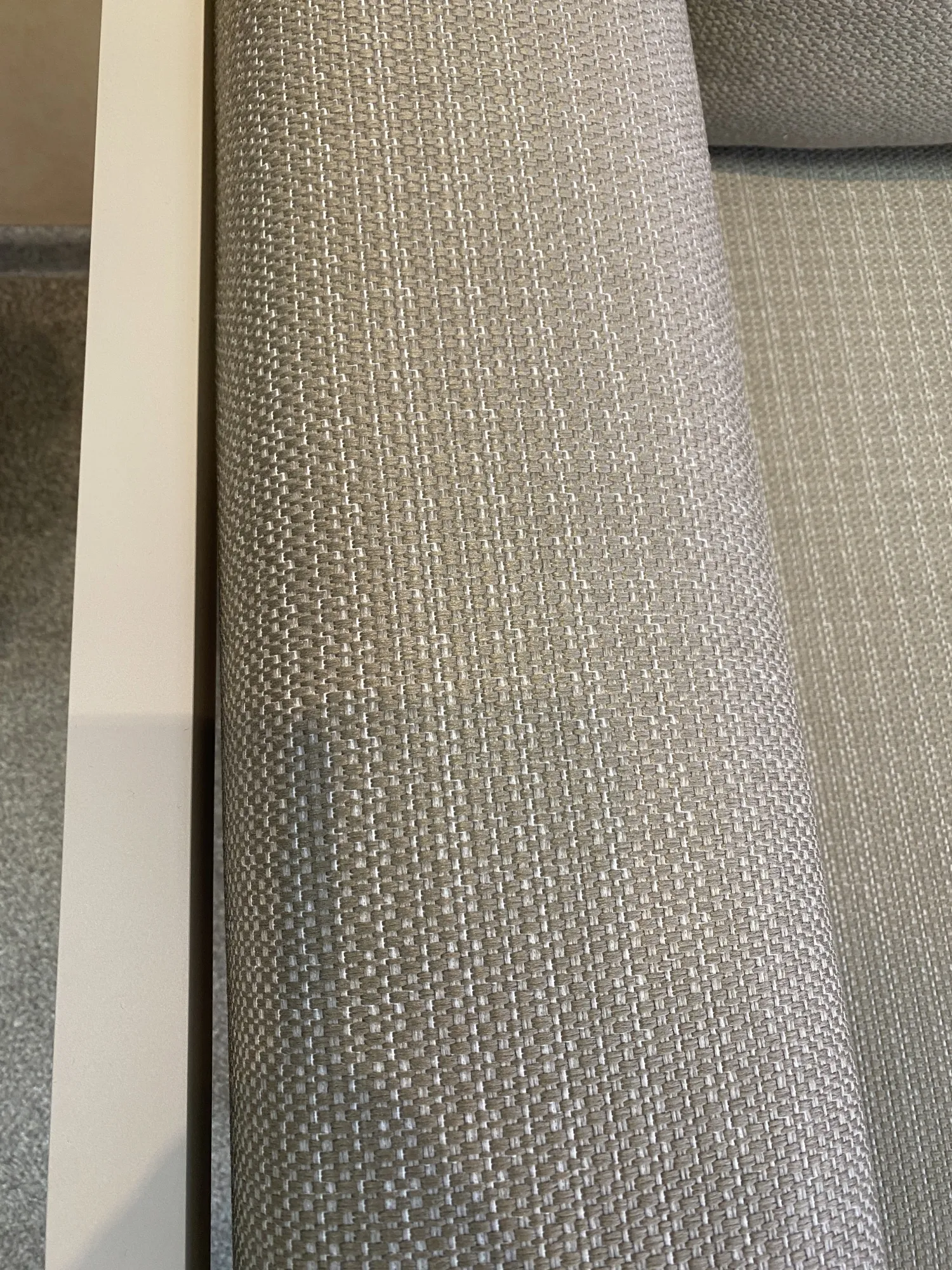 картинка Диван бежевый/коричневый, алюминий Стокгольм №5