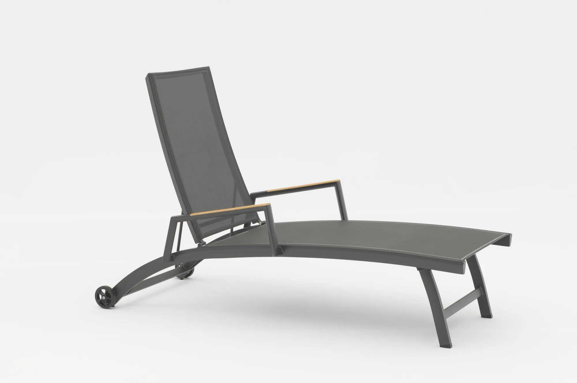 картинка Лежак антрацит, алюминий Анди