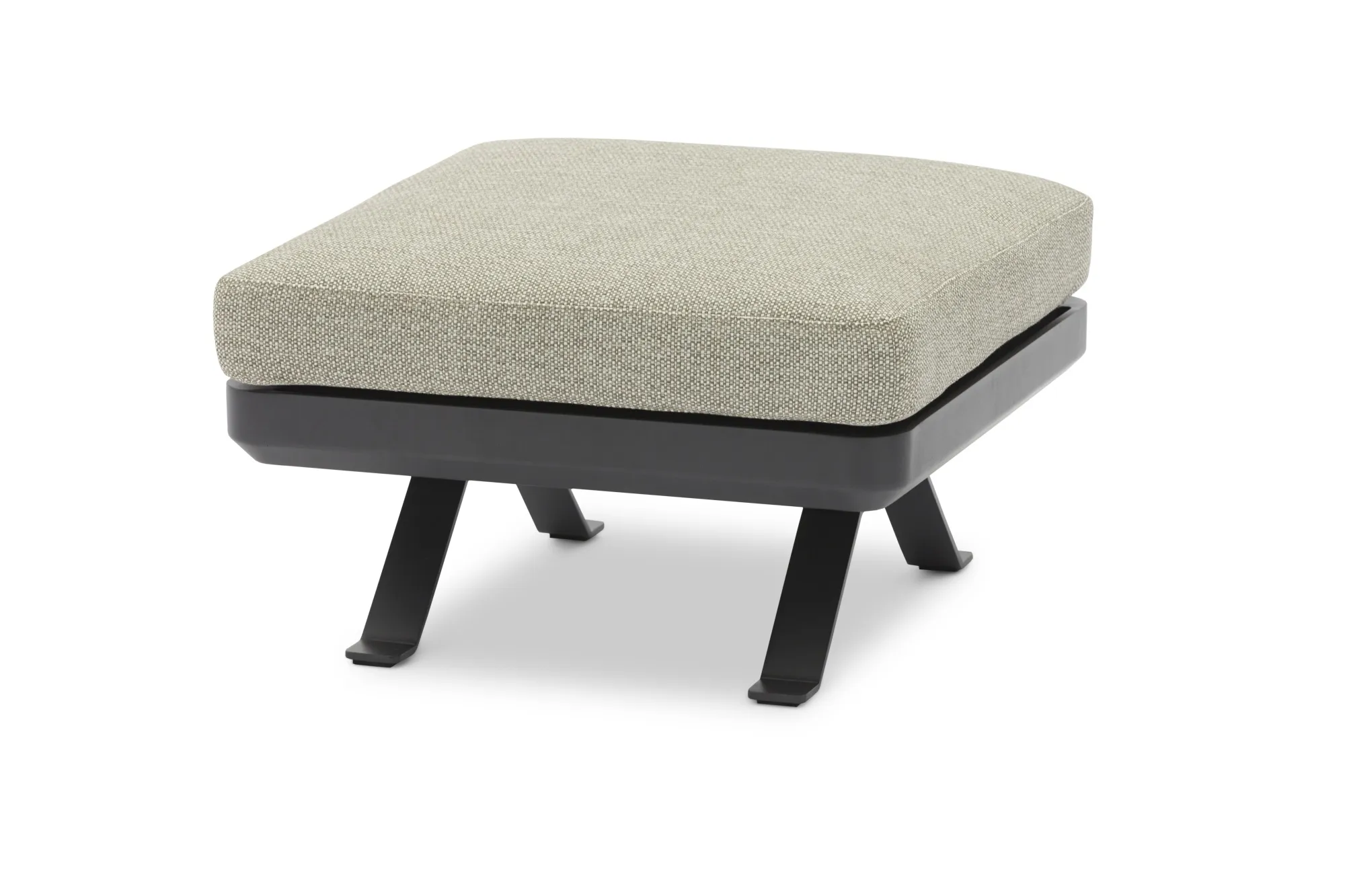 картинка Пуф антрацит/серый, алюминий/олефин Лунд