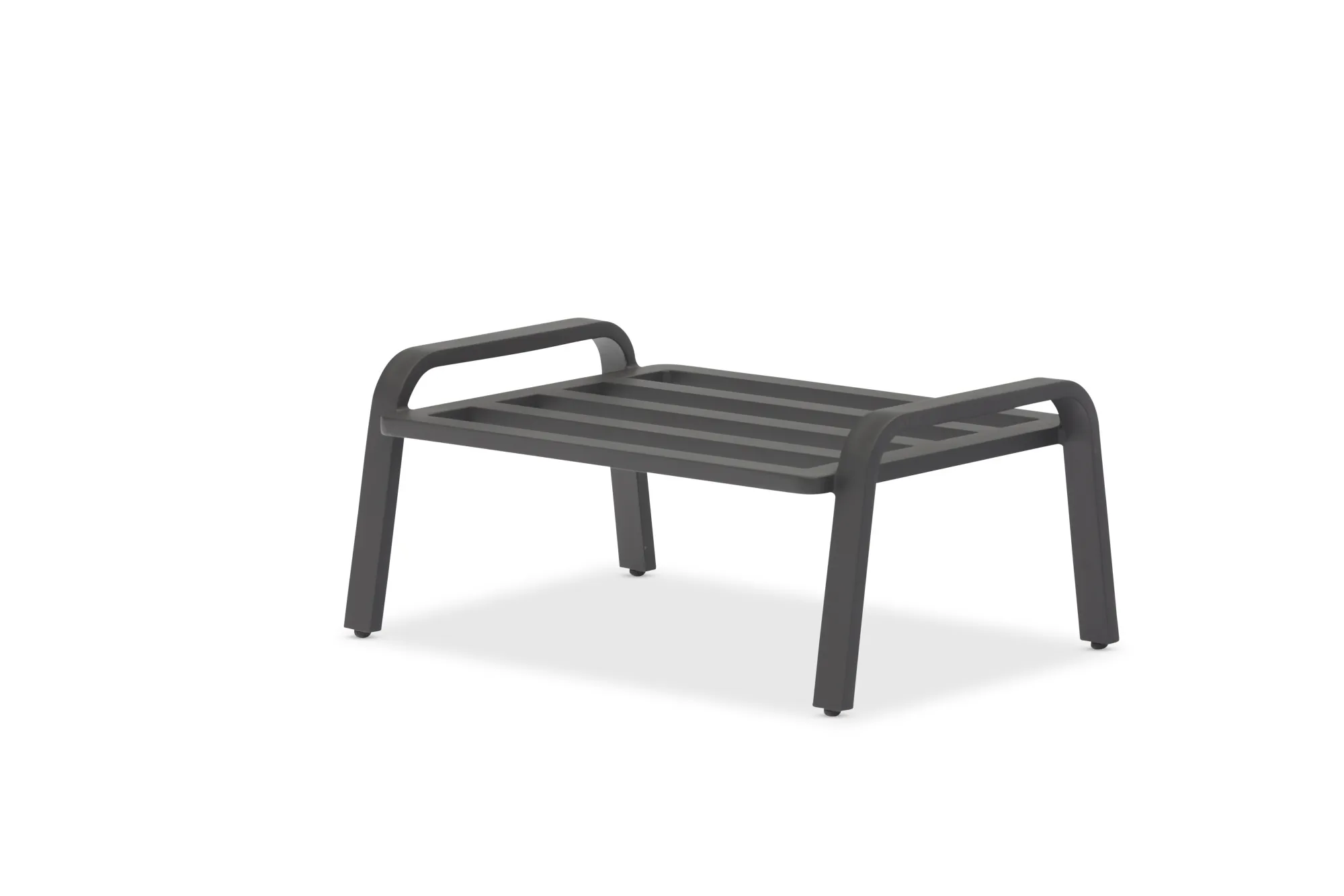 картинка Пуф антрацит/серый, алюминий Мальмо