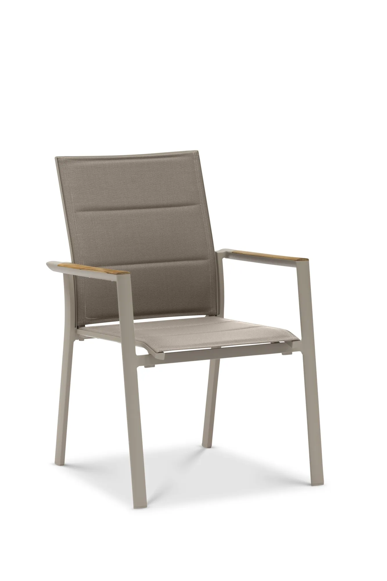 картинка Стул бежевый, алюминий/текстилен Анди