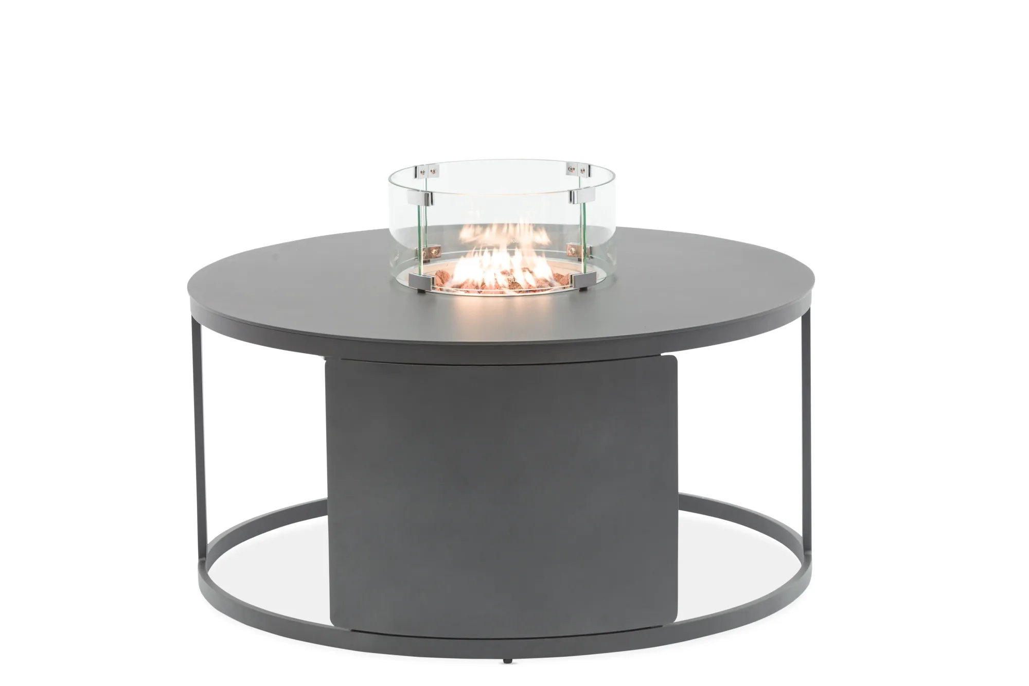 картинка Стол каминный антрацит, алюминий Оребро №1