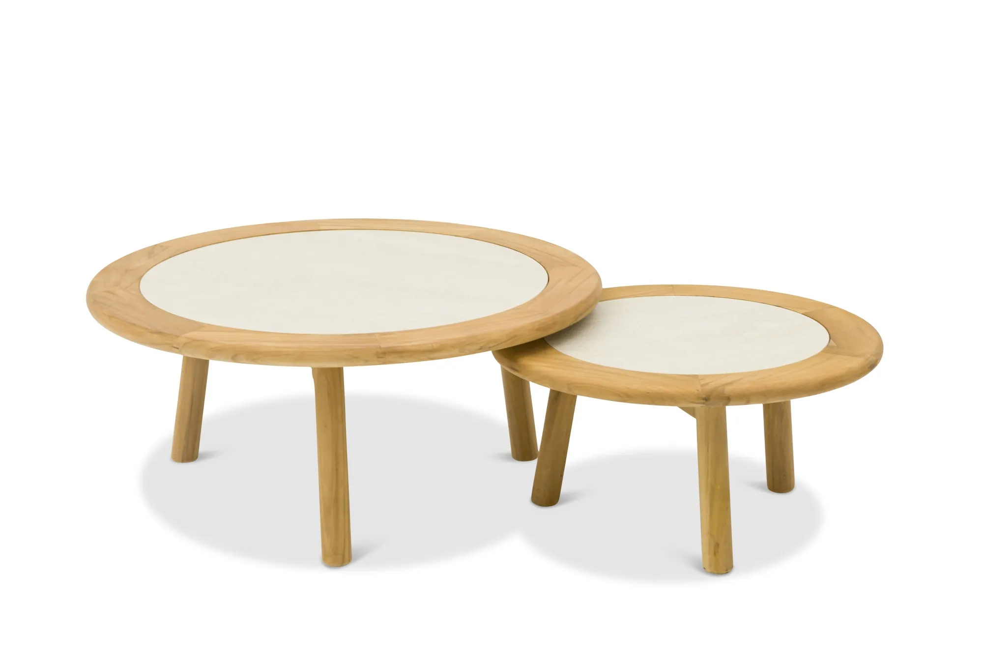 картинка Комплект лаунж мебели серый, тик/алюминий/веревка Авеста №2