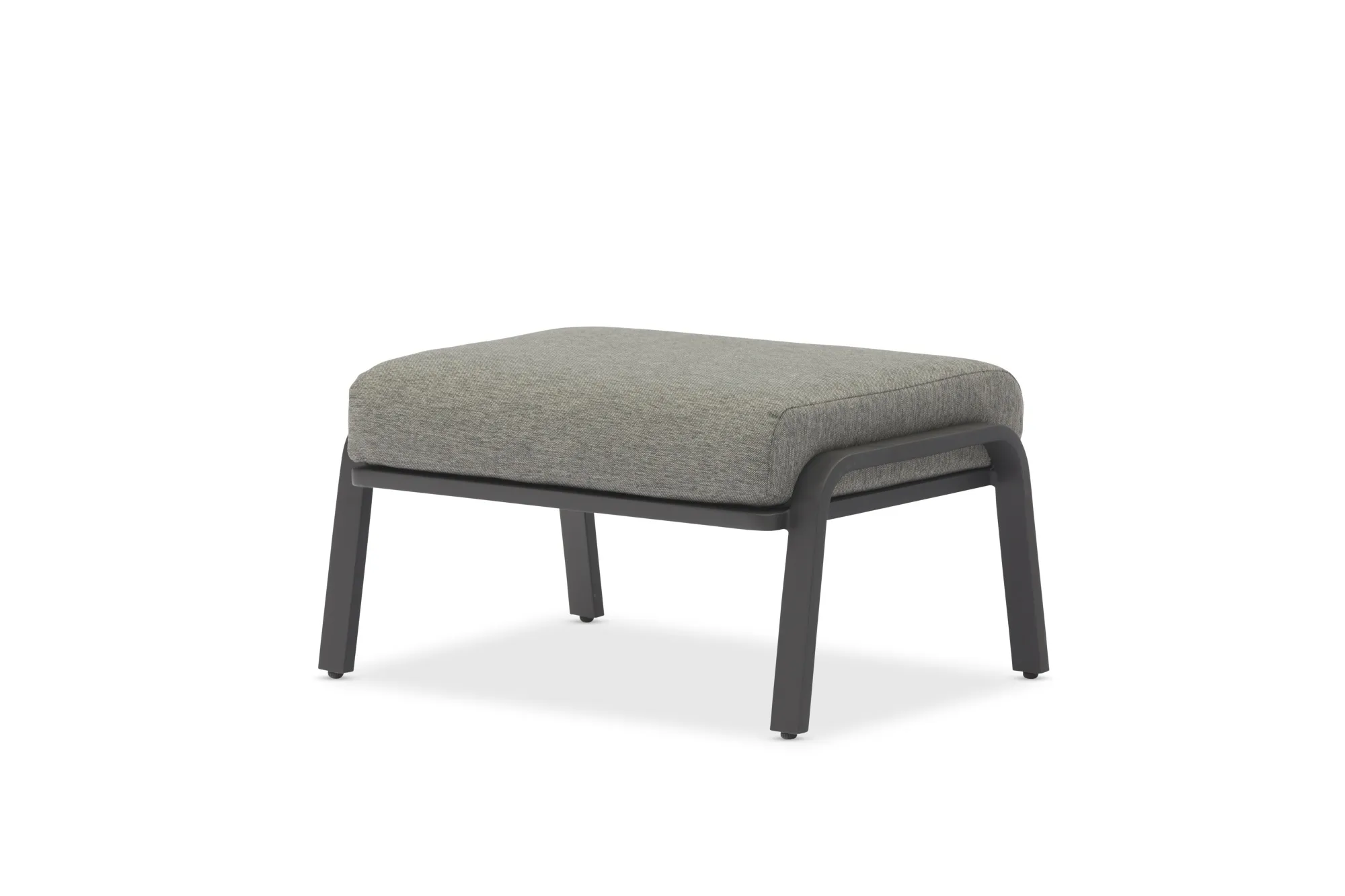 картинка Пуф антрацит/серый, алюминий Мальмо