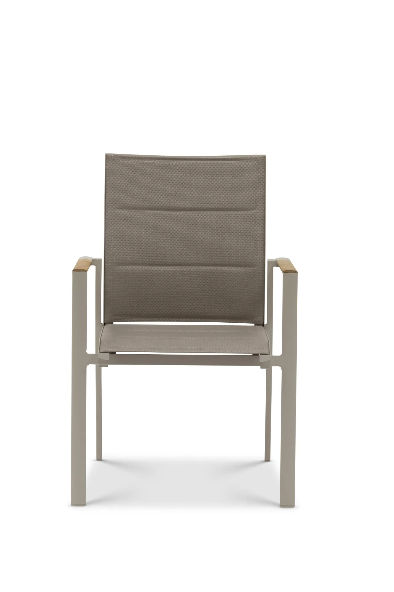 картинка Стул бежевый, алюминий/текстилен Анди