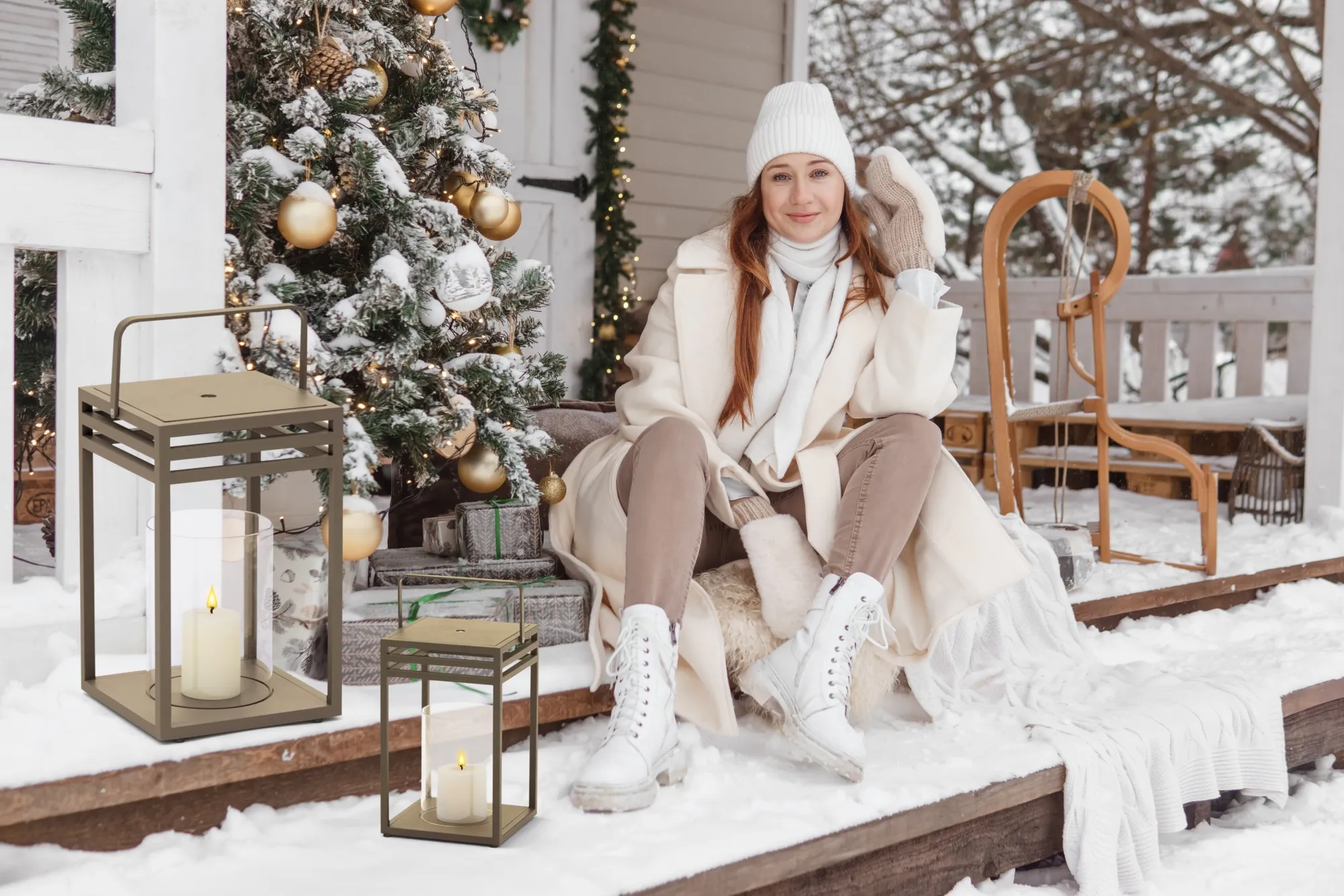 картинка Аксессуар бежевый, алюминий Люкко №1