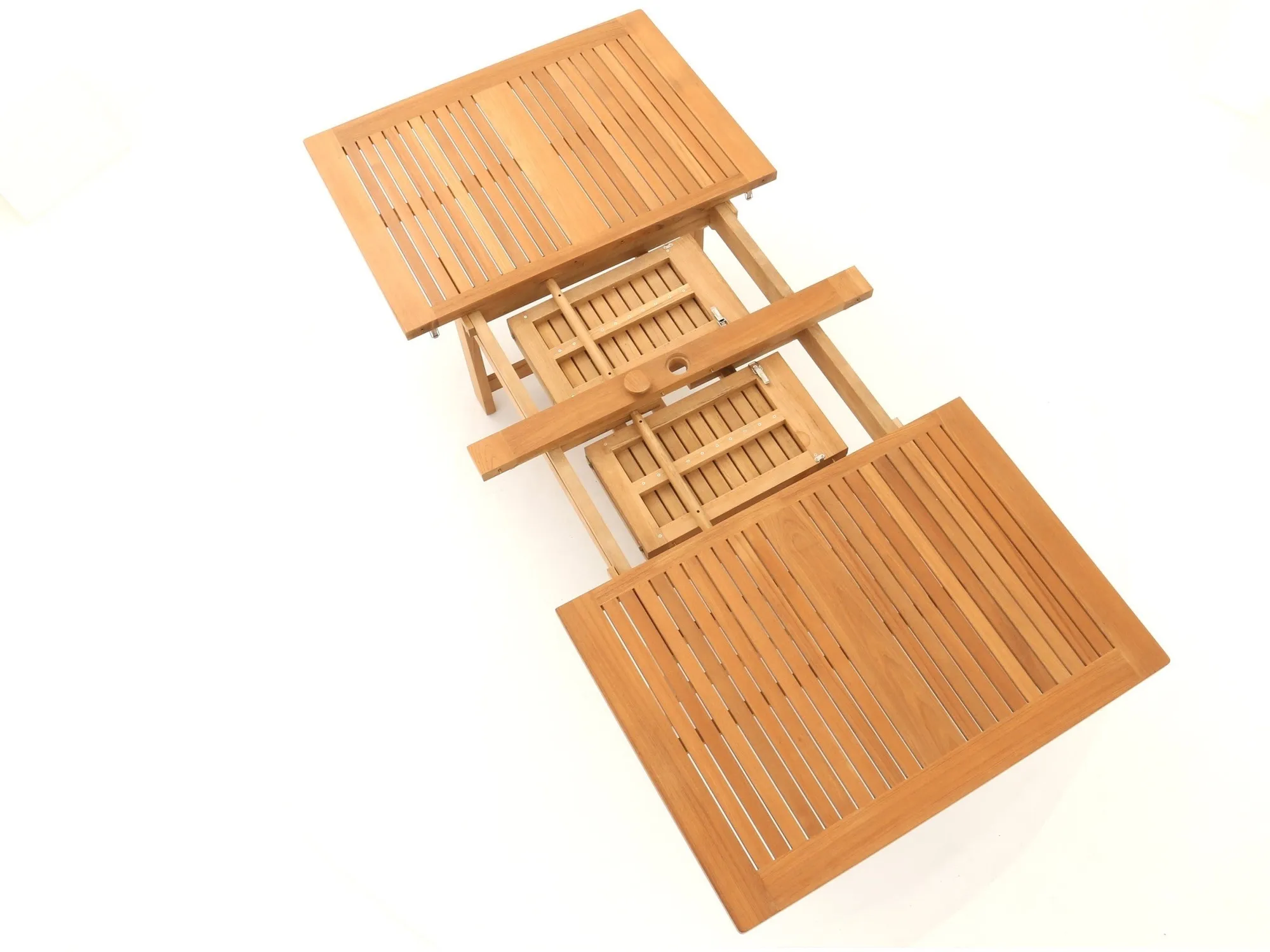 картинка Стол обеденный натуральный, тик Неаполь №1